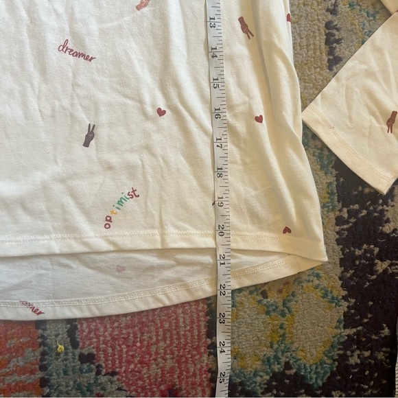 Old Navy Softest Printed Long-Sleeve T-Shirt for Girls XXL 18 - Picture 5 of 5
